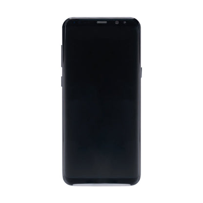 Samsung Galaxy S8 Plus G955F Display And Digitizer With Frame Midnight Black Refurbished