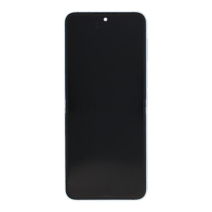 Samsung Galaxy Z Flip6 F741B Main Display And Digitizer With Frame Blue Service Pack
