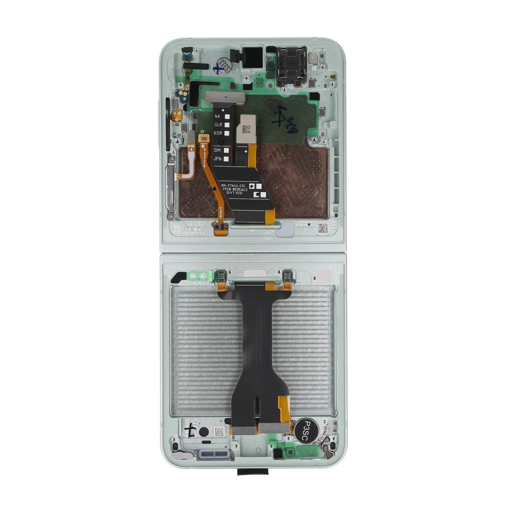 Samsung Galaxy Z Flip6 F741B Main Display And Digitizer With Frame Mint Service Pack