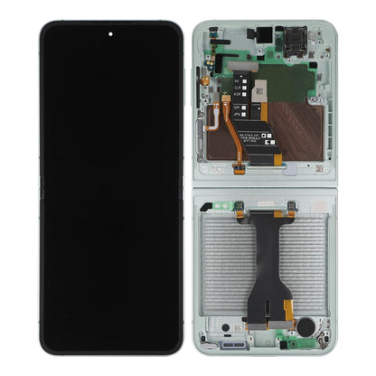 Samsung Galaxy Z Flip6 F741B Main Display And Digitizer With Frame Mint Service Pack
