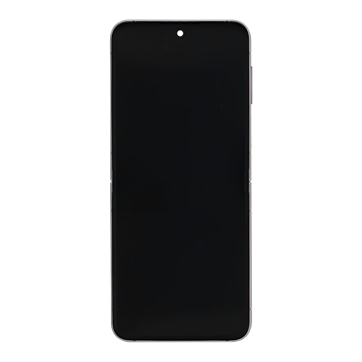 Samsung Galaxy Z Flip6 F741B Main Display And Digitizer With Frame Silver Shadow Service Pack