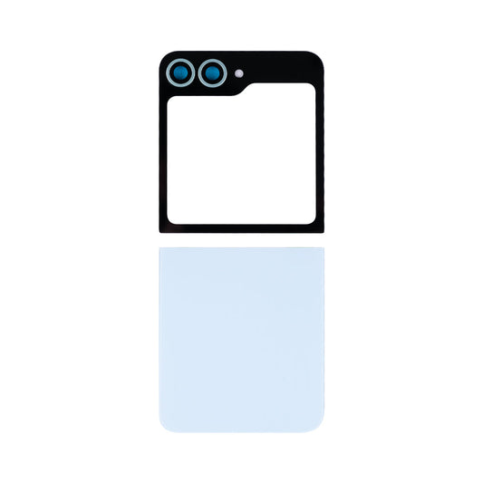 Samsung Galaxy Z Flip6 F741B Back Cover Set With Lens Blue OEM