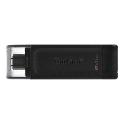 Kingston 64GB DataTraveler 70 USB-C 3.2 Gen 1 Flash Drive Black