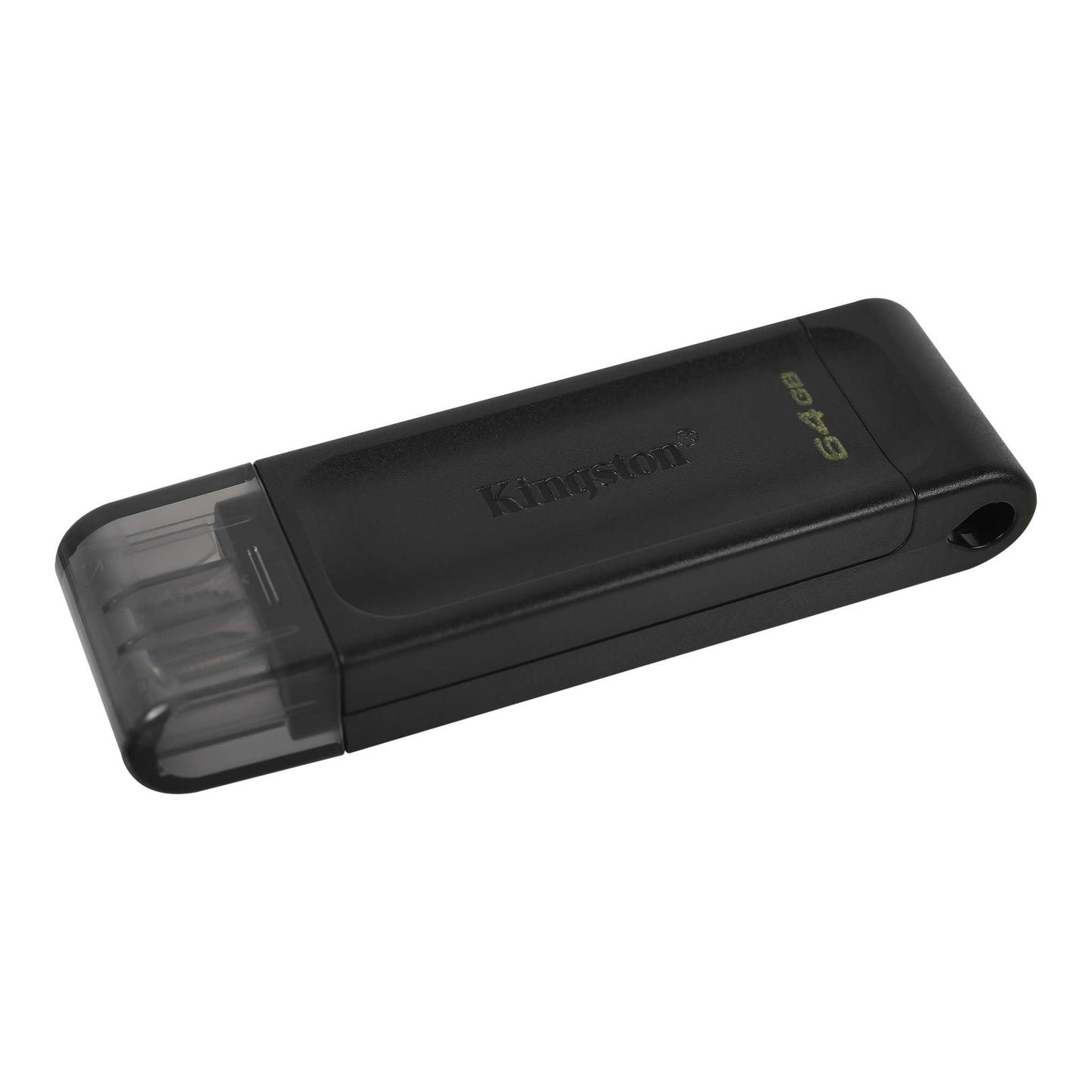 Kingston 64GB DataTraveler 70 USB-C 3.2 Gen 1 Flash Drive Black