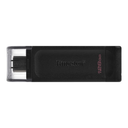 Kingston 128GB DataTraveler 70 USB-C 3.2 Gen 1 Flash Drive Black