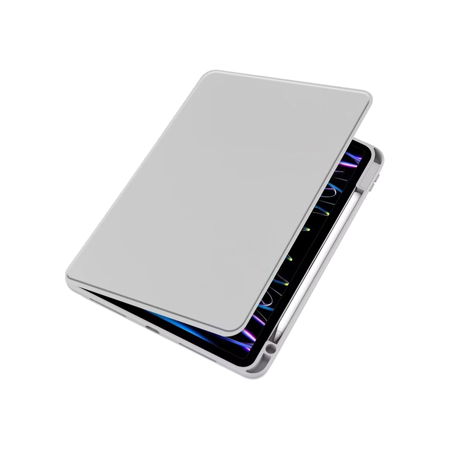 PU Leather Protective Case For Apple iPad Air 13 inch (2024) Grey