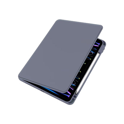 PU Leather Protective Case For Apple iPad Pro 11 inch (2024) Lavender