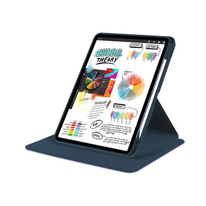 PU Leather Protective Case For Apple iPad Pro 11 inch (2024) Dark Blue