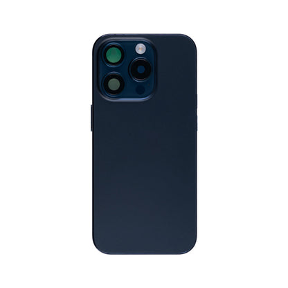 For Apple iPhone 15 Pro Housing With Small Parts Blue Titanium OEM