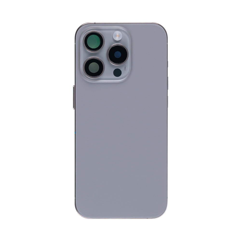 For Apple iPhone 15 Pro Housing With Small Parts Natural Titanium OEM