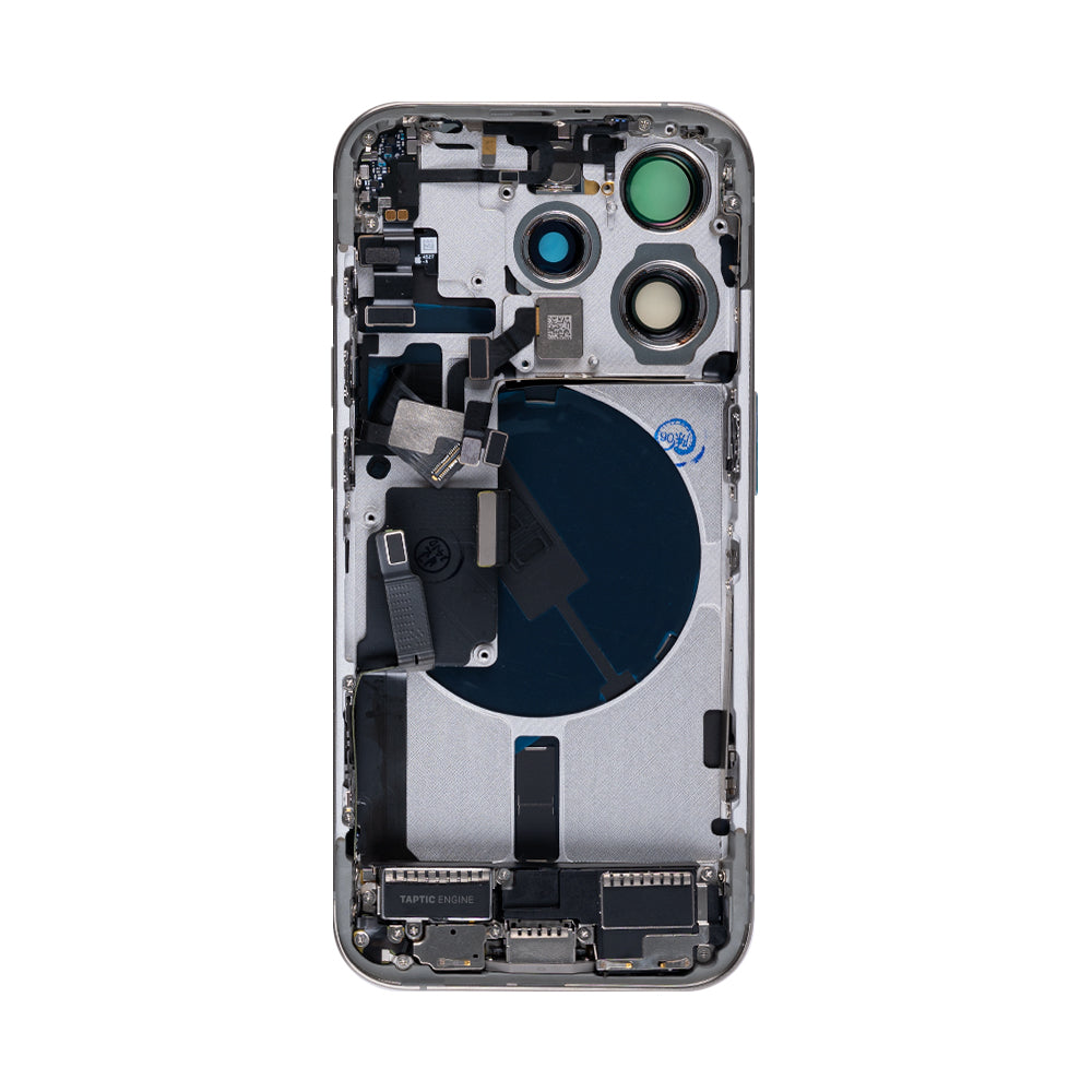 For Apple iPhone 15 Pro Housing With Small Parts Natural Titanium OEM