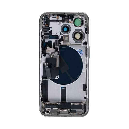 For Apple iPhone 15 Pro Housing With Small Parts Natural Titanium OEM