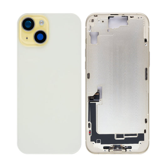 For Apple iPhone 15 Plus Housing With Small Parts Yellow OEM