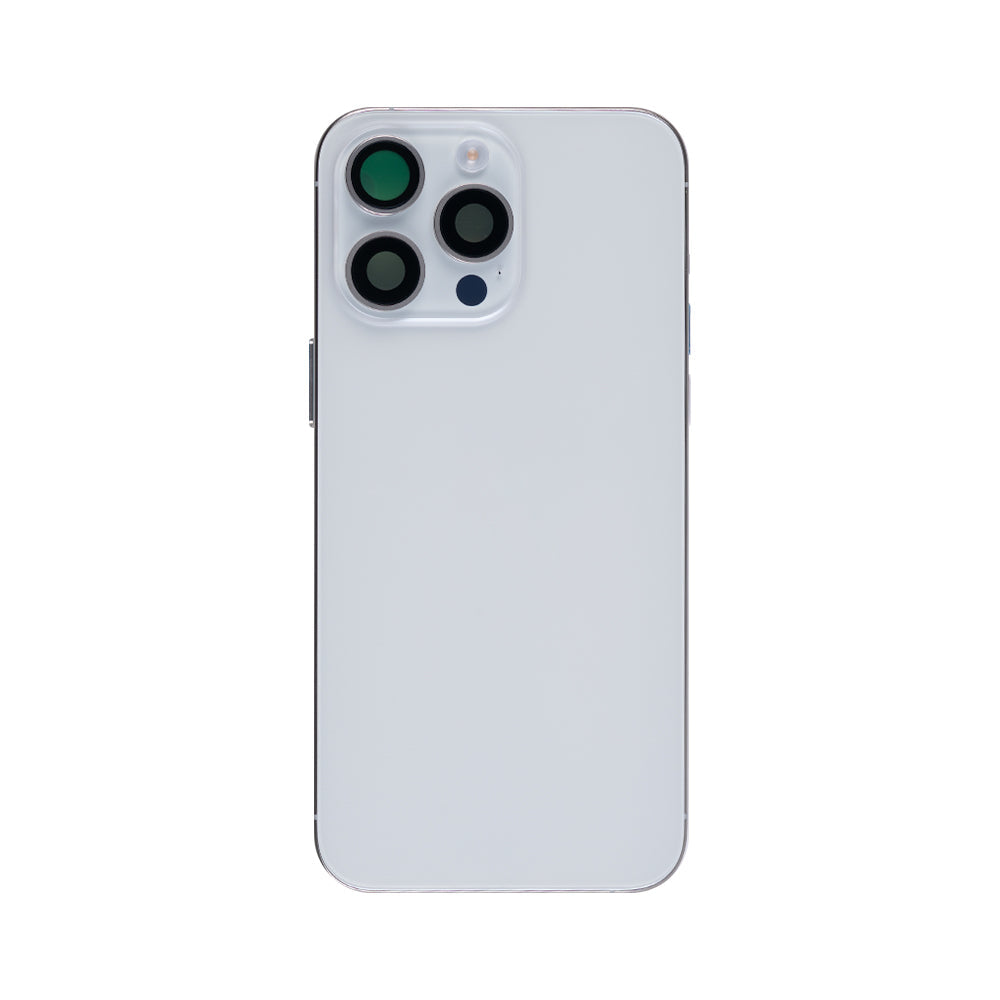 For Apple iPhone 15 Pro Max Housing With Small Parts White Titanium OEM