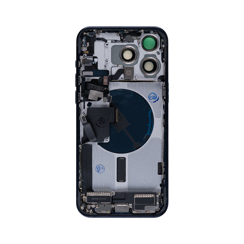 For Apple iPhone 15 Pro Max Housing With Small Parts Blue Titanium OEM