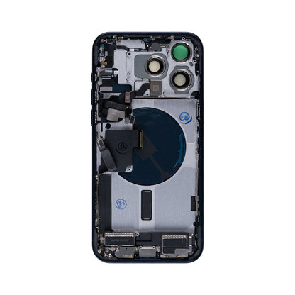 For Apple iPhone 15 Pro Max Housing With Small Parts Blue Titanium OEM