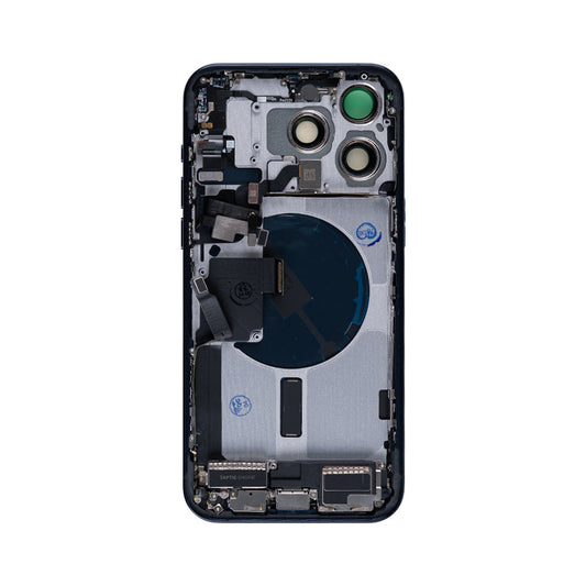For Apple iPhone 15 Pro Max Housing With Small Parts Blue Titanium OEM