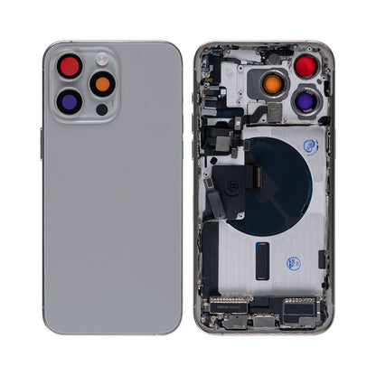 For Apple iPhone 15 Pro Max Housing With Small Parts Natural Titanium OEM