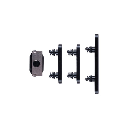 For Apple iPhone 15, 15 Plus Side Button Set Black Pulled (4pcs）