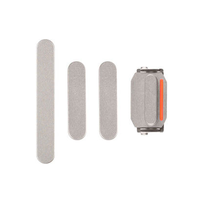 For Apple iPhone 15, 15 Plus Side Button Set Yellow Pulled (4pcs）