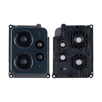 Xiaomi Redmi Note 12 4G Camera Lens Cover With Frame Black OEM