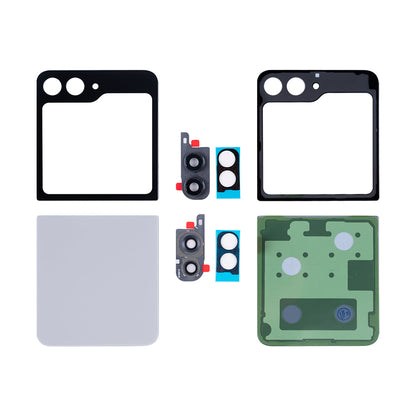 Samsung Galaxy Z Flip5 F731B Back Cover Set With Lens Gray OEM