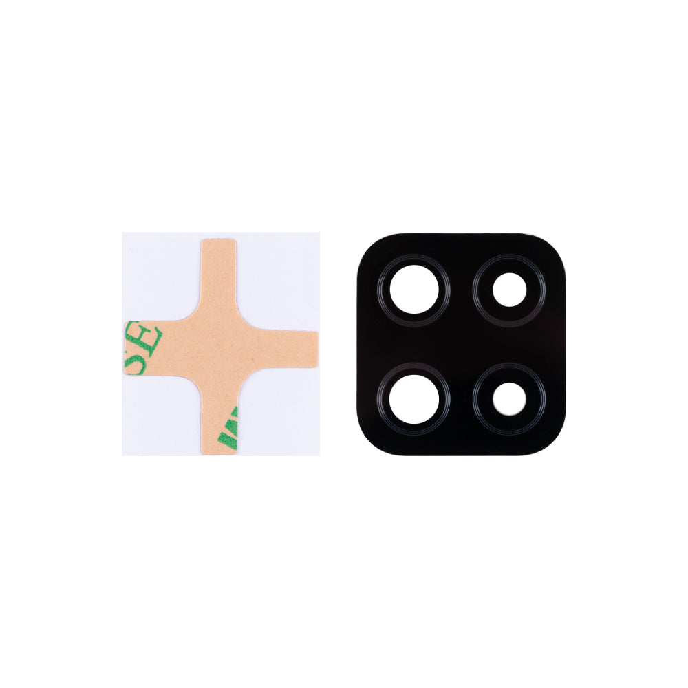 Samsung Galaxy A12 A125F, A12 Nacho A127F, M12 M127F Camera Lens Cover Black OEM