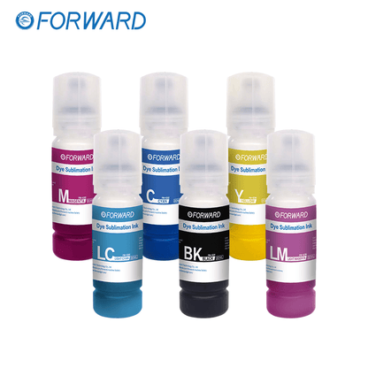 FORWARD Dye Sublimation Ink Set Multicolor (6pcs)
