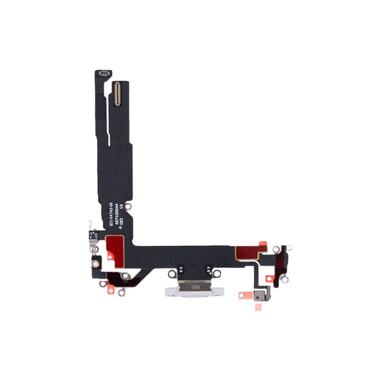 For Apple iPhone 16 System Charging Flex White Pulled