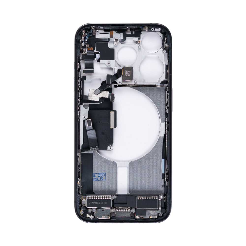 For Apple iPhone 15 Pro Middle Frame Black Titanium OEM