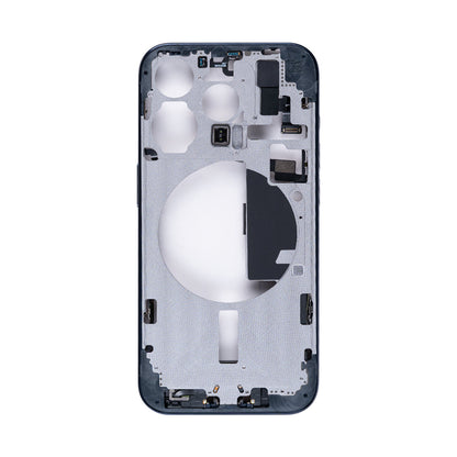 For Apple iPhone 15 Pro Middle Frame Blue Titanium OEM