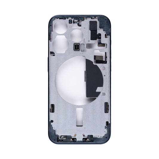 For Apple iPhone 15 Pro Middle Frame Blue Titanium OEM