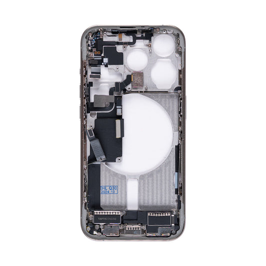 For Apple iPhone 15 Pro Middle Frame Natural Titanium OEM