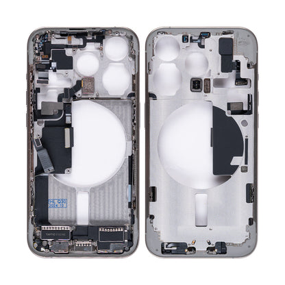 For Apple iPhone 15 Pro Middle Frame Natural Titanium OEM