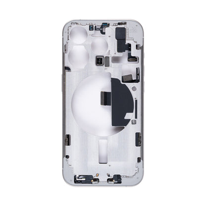 For Apple iPhone 15 Pro Middle Frame White Titanium OEM
