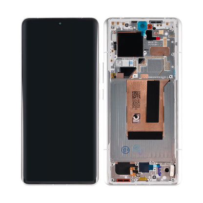 Xiaomi 13 Ultra Display And Digitizer With Frame White OEM