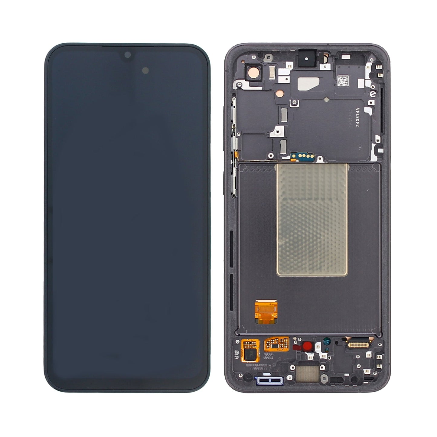 Samsung Galaxy S24 FE S721B Display And Digitizer With Frame Black Service Pack