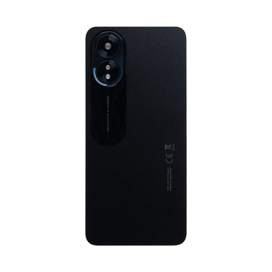 Oppo A38 Back Cover With Lens Glowing Black OEM