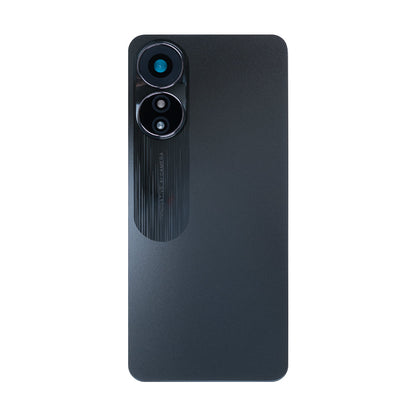 Oppo A78 4G Back Cover With Lens Mist Black OEM