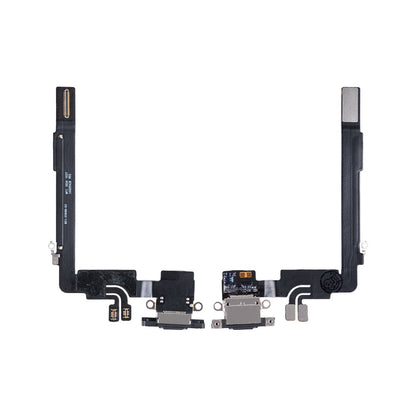For Apple iPhone 16 Pro Max System Charging Flex Black Titanium Pulled