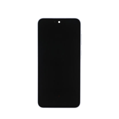 Samsung Galaxy A35 A356B Display And Digitizer With Frame Iceblue Pre-Assembled