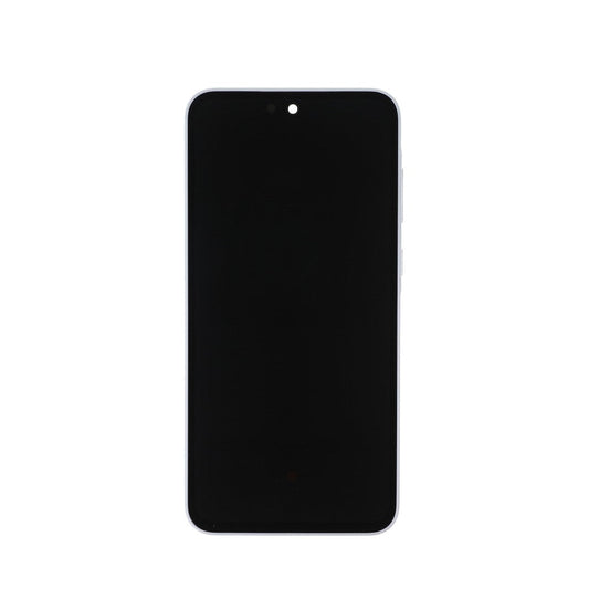 Samsung Galaxy A35 A356B Display And Digitizer With Frame Iceblue Pre-Assembled