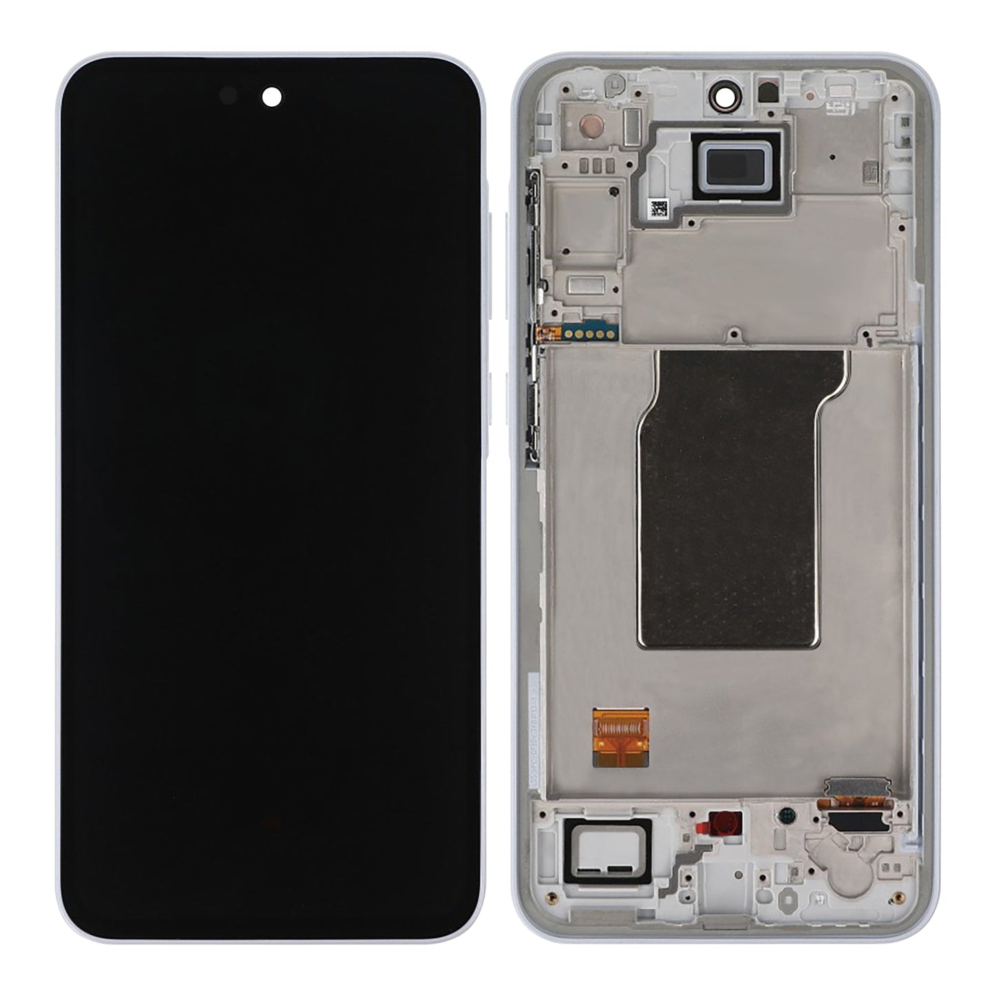 Samsung Galaxy A35 A356B Display And Digitizer With Frame Iceblue Pre-Assembled