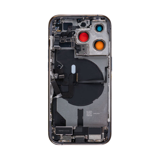 For Apple iPhone 14 Pro Housing With Small Parts Deep Purple OEM