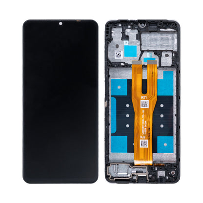 Samsung Galaxy A06 A065F Display And Digitizer With Frame Black Soft-OLED