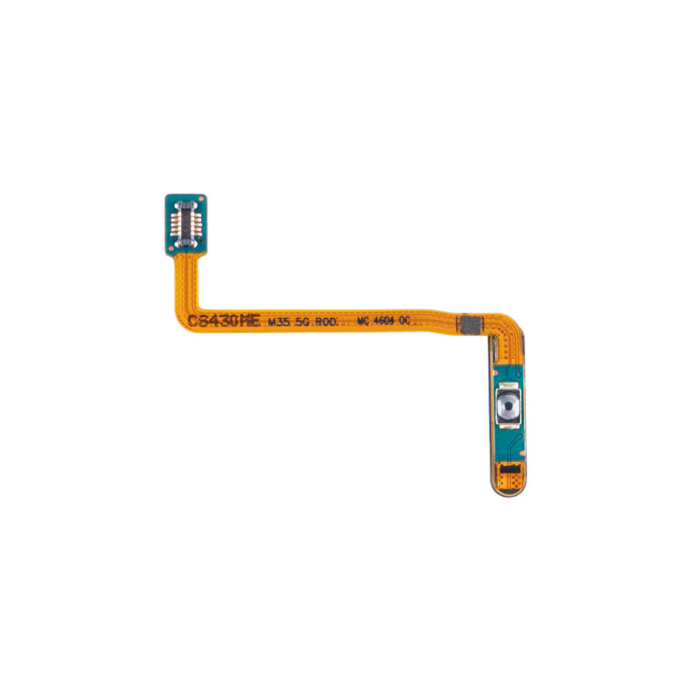 Samsung Galaxy M35 M356B Fingerprint Sensor Flex With Power Button Dark Blue OEM
