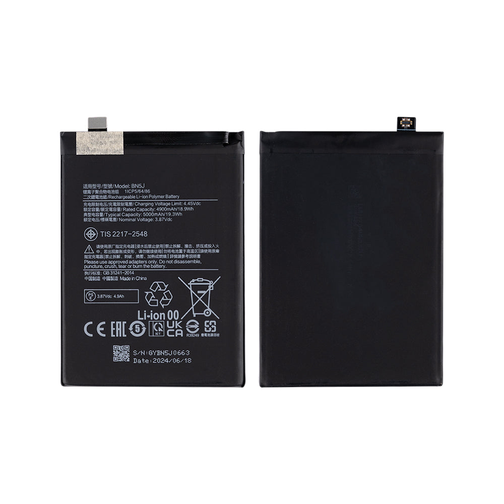 Xiaomi Poco X5, Redmi Note 12 5G Battery BN5J OEM