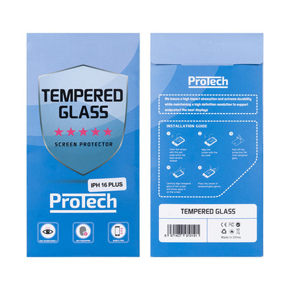 Tempered Glass 2.5D For Apple iPhone 16 Plus