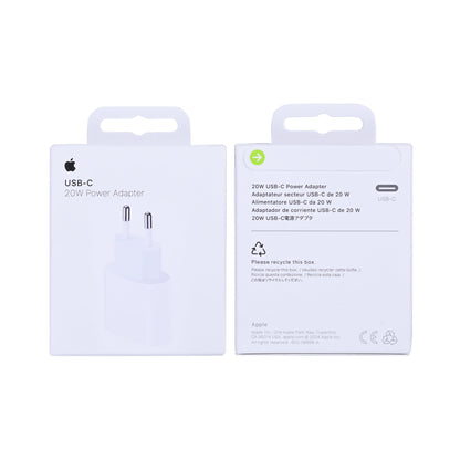 Apple USB-C Power Adapter 20W MUVV3ZM/A White Original Retail Box