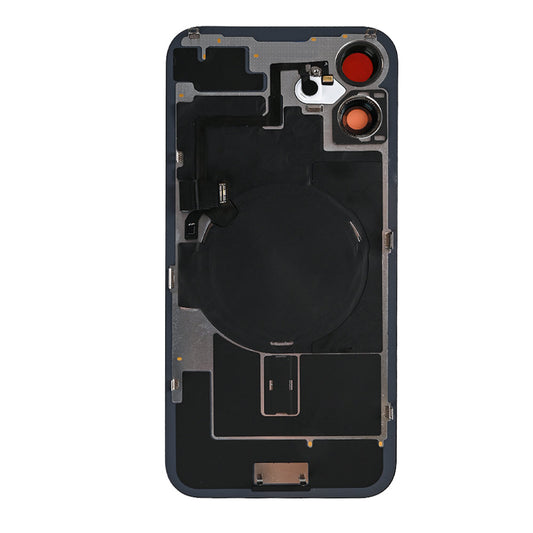 For Apple iPhone 16 Back Glass With NFC, Enlarged Camera Frame Teal Compatible